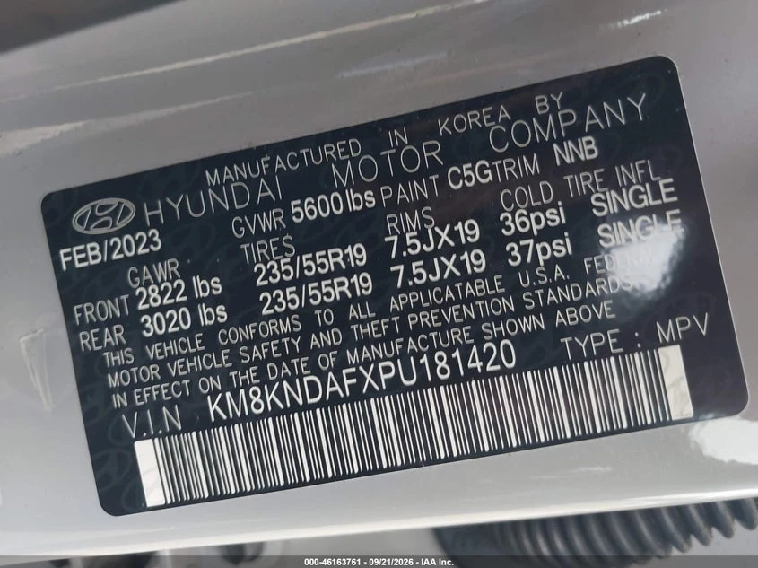 Hyundai Ioniq 5 Sel, снимка 9 - Автомобили и джипове - 56215558