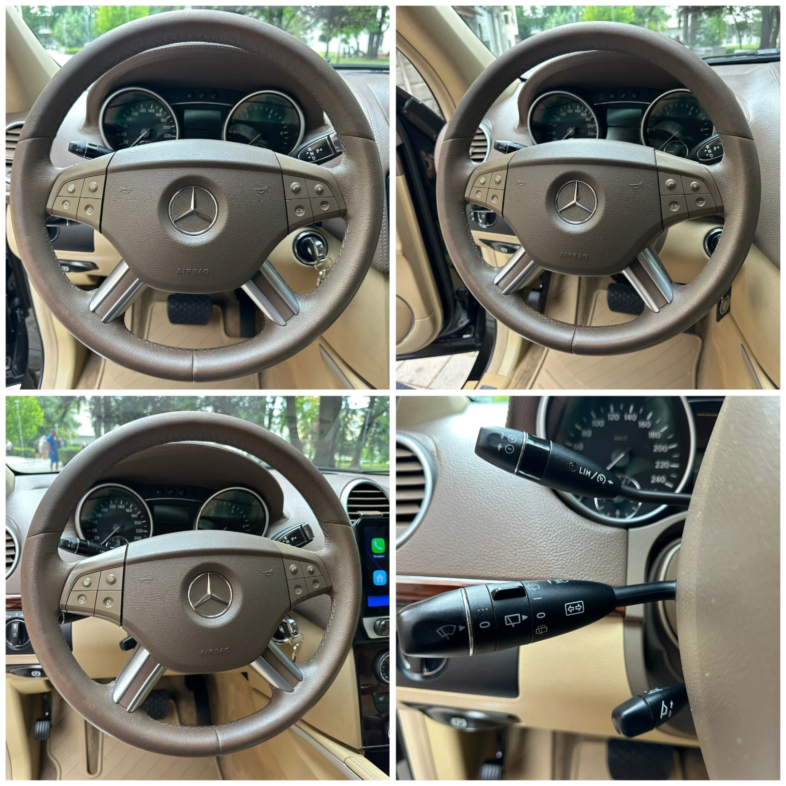 Mercedes-Benz GL 420 7МЕСТА* OFF-ROAD* ПАКЕТ* CARPLAY* КАТО НОВ* , снимка 12 - Автомобили и джипове - 55270212