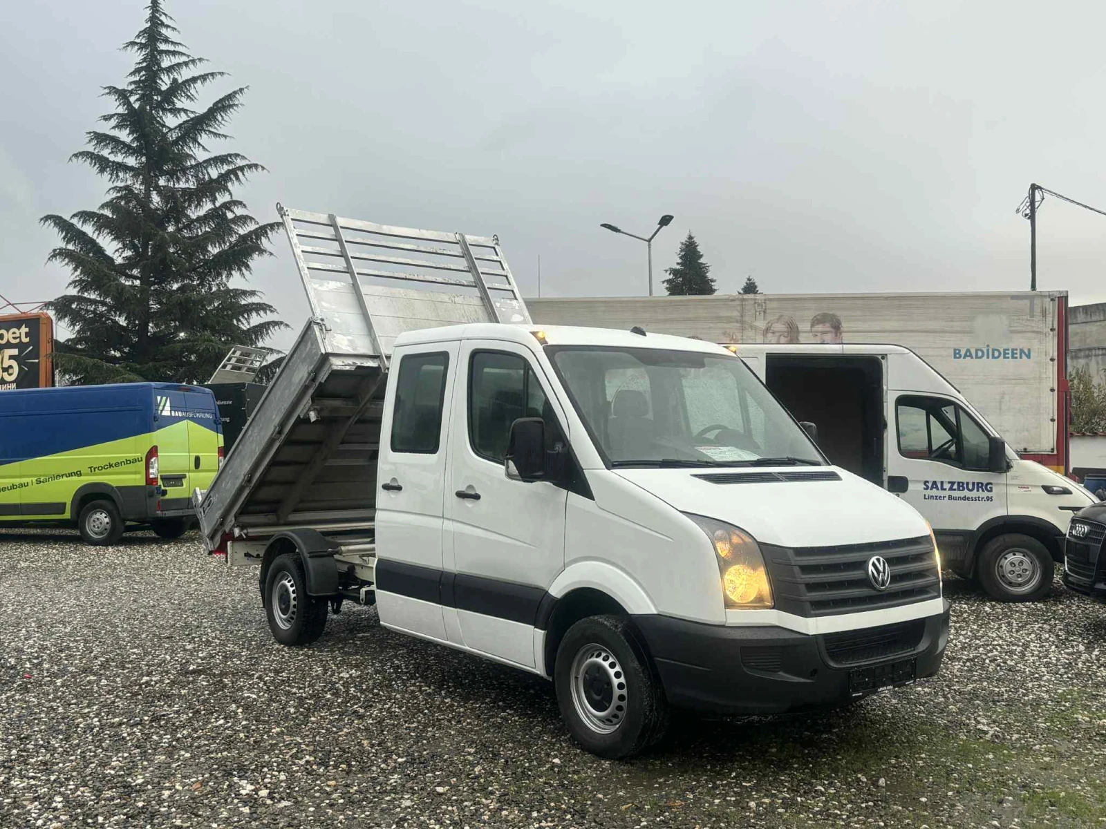 VW Crafter ТРИСТРАНЕН САМОСВАЛ 7 МЕСТА EURO5B ШВЕЙЦАРСКИ - изображение 3