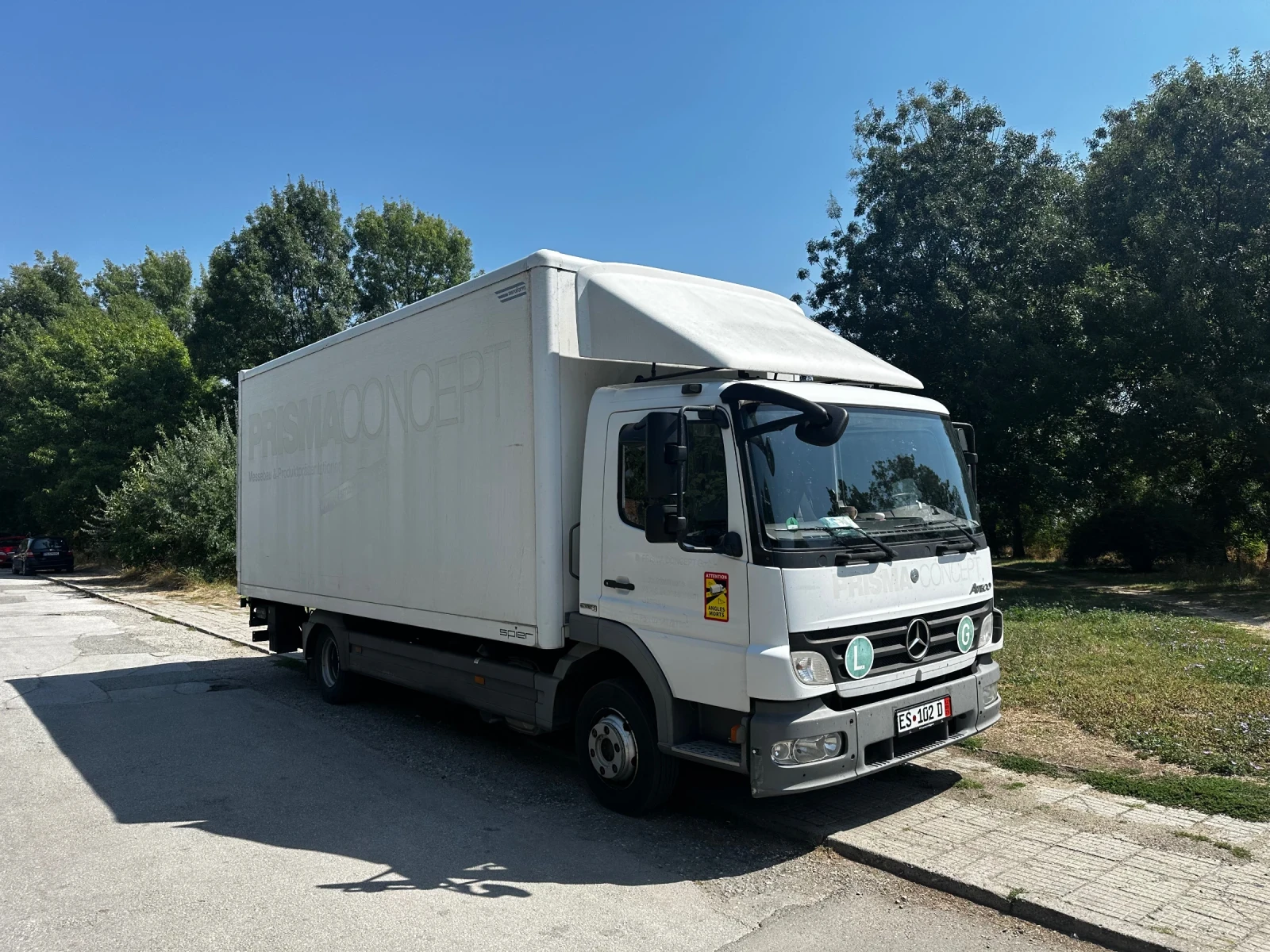 Mercedes-Benz Atego 822L, снимка 1