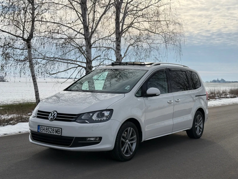 VW Sharan Highline* Business* 6Местен, снимка 1 - Автомобили и джипове - 49557264