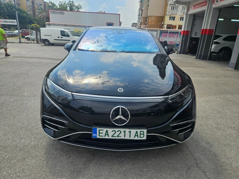 Mercedes-Benz EQS 450+ /AMG/4Matic/Distronic/BURMESTER/Head-Up, снимка 8 - Автомобили и джипове - 51041721