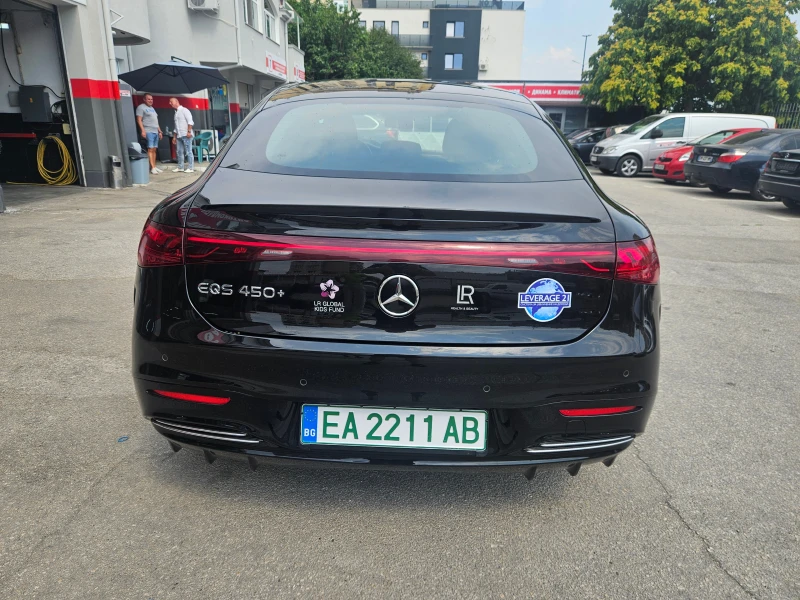 Mercedes-Benz EQS 450+ /AMG/4Matic/Distronic/BURMESTER/Head-Up, снимка 4 - Автомобили и джипове - 51041721