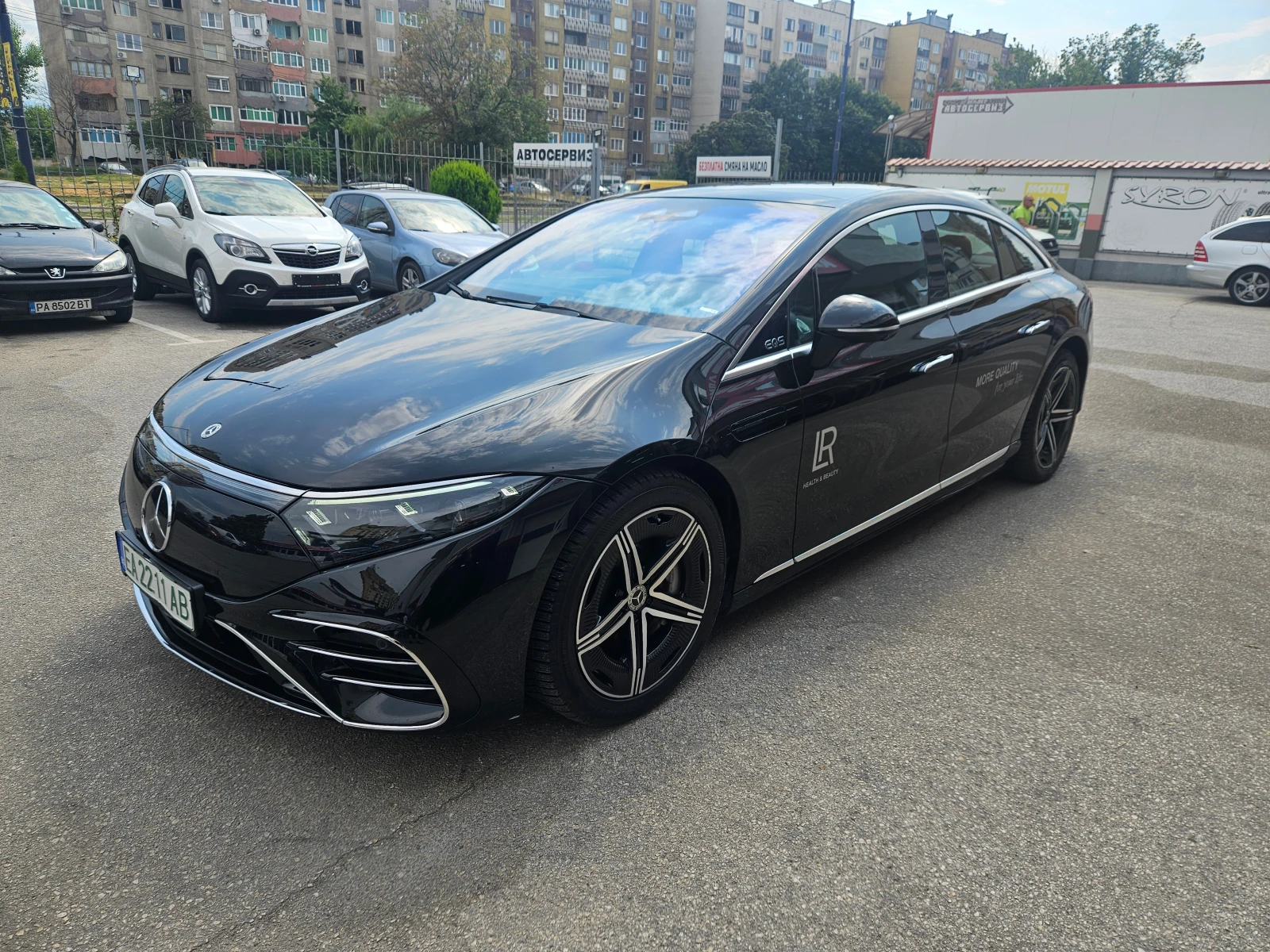 Mercedes-Benz EQS 450+ /AMG/4Matic/Distronic/BURMESTER/Head-Up, снимка 1