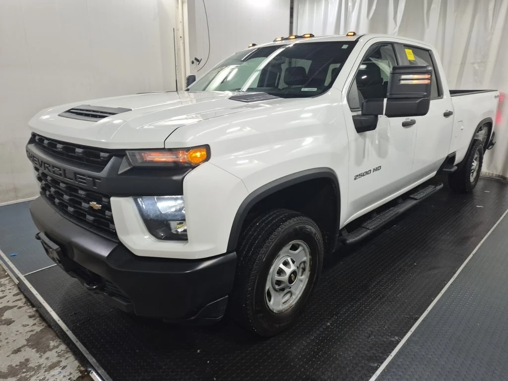 Chevrolet Silverado * WORK TRUCK CREW CAB LONG BED * CARFAX * БЕЗ ПЪРВ, снимка 1