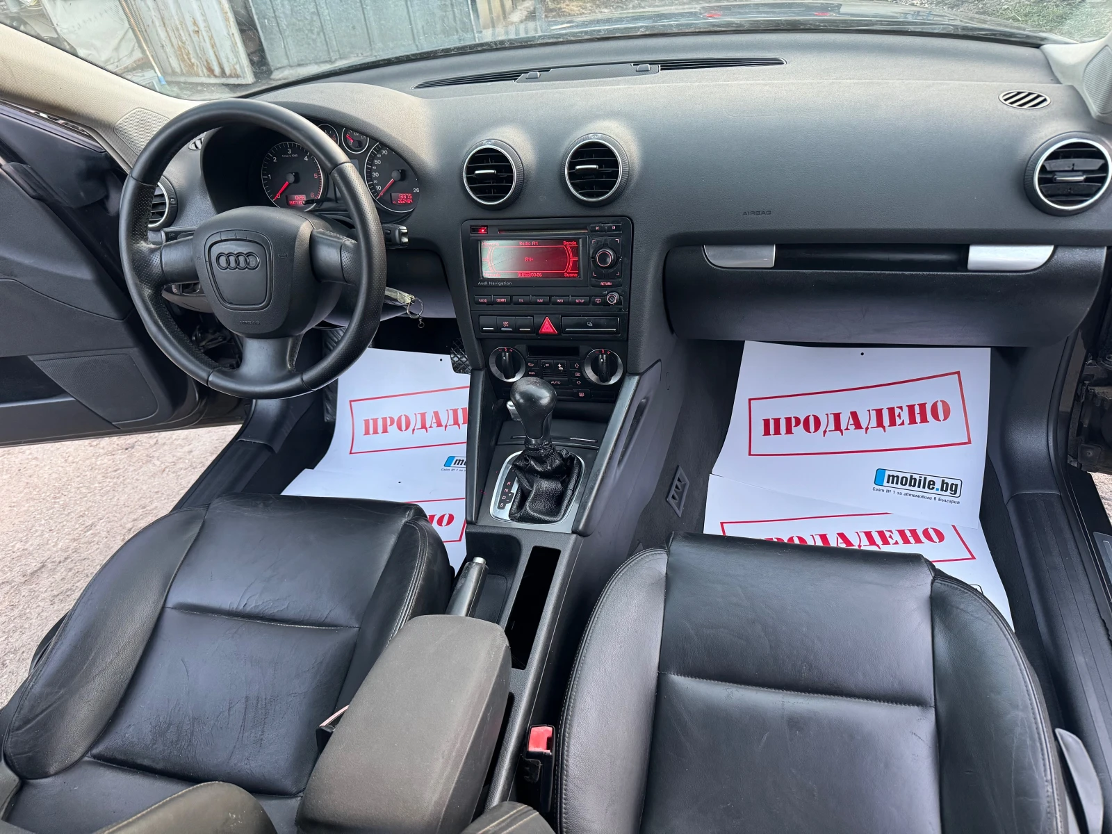 Audi A3 2.0TDI 170HP AVTOMAT SPORTBACK KOJA NAVI 2008G  | Mobile.bg   11