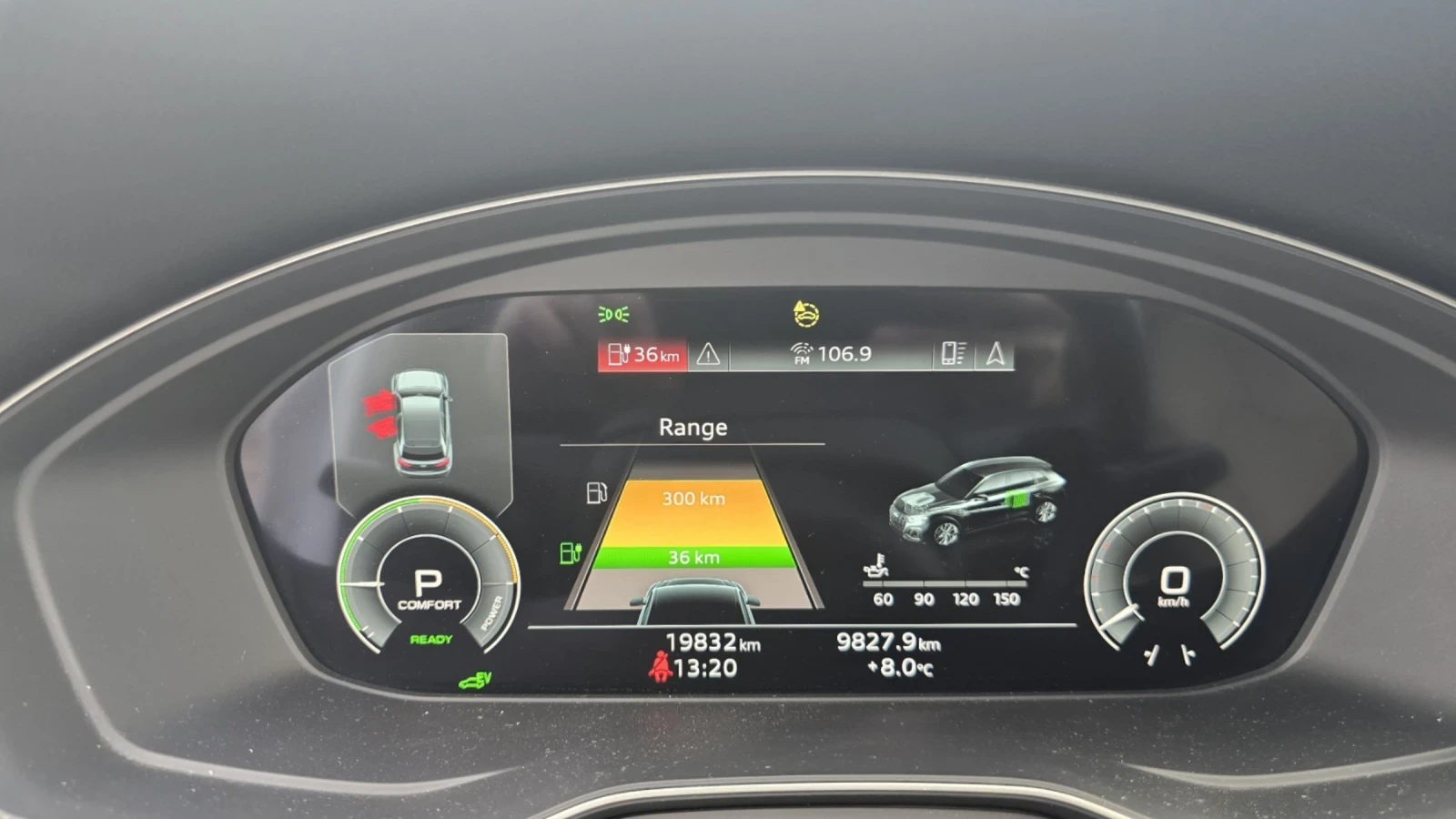 Audi Q5 368 конски сили Head up display - изображение 10
