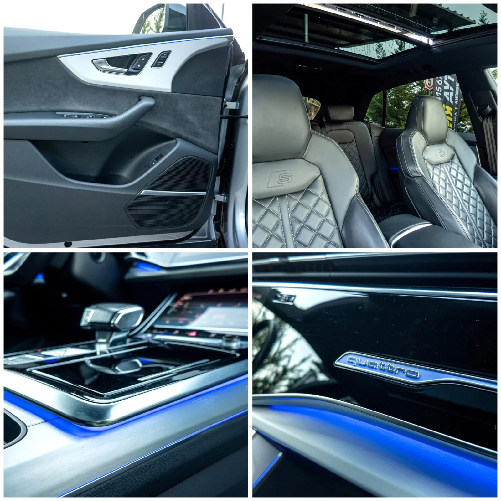 Audi SQ8 4.0D QUATTRO FULL S LINE   100% | Mobile.bg   16