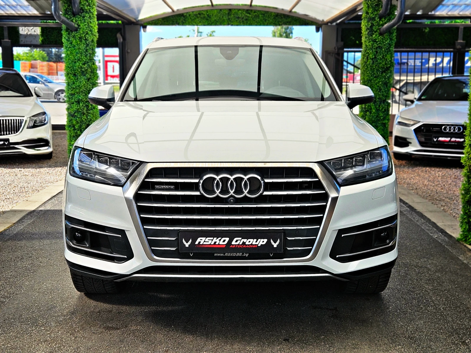 Audi Q7 S-LINE/MATRIX/DISTR/CAMERA/HUD/САМОПАРКИРАНЕ/ПОДГР, снимка 2 - Автомобили и джипове - 54953415