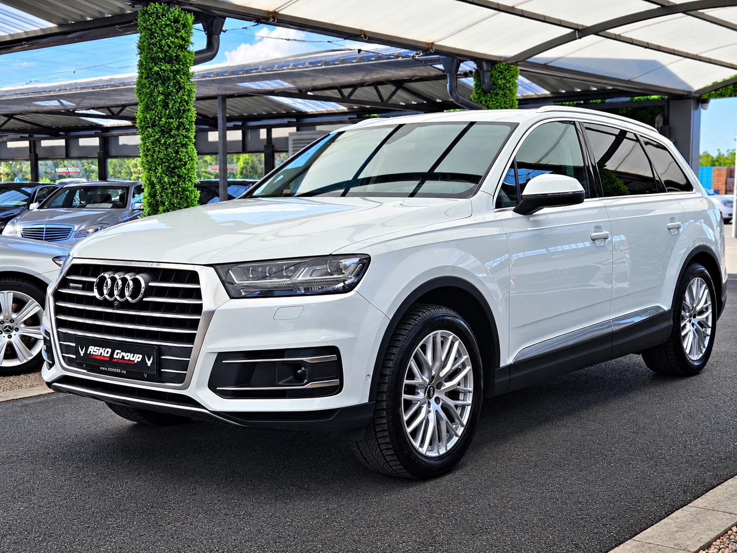 Audi Q7 S-LINE/MATRIX/DISTR/CAMERA/HUD/САМОПАРКИРАНЕ/ПОДГР