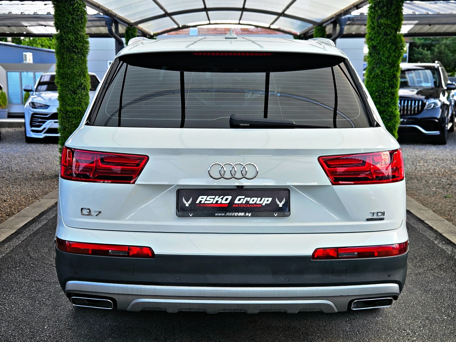 Audi Q7 S-LINE/MATRIX/DISTR/CAMERA/HUD/САМОПАРКИРАНЕ/ПОДГР, снимка 6 - Автомобили и джипове - 54953415