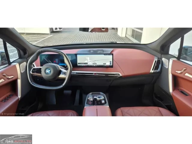 BMW iX M60/619HP/PANO/HUD/B&0/360/ACC/KLESS/347z, снимка 8 - Автомобили и джипове - 54344742