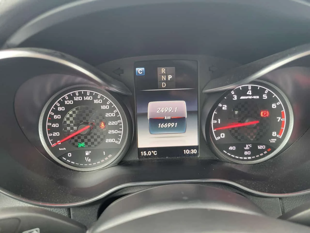 Mercedes-Benz C 43 AMG КЛИП/ДИСТРОНИК/360/CARFAX/ФИНАНСИРАНЕ, снимка 7 - Автомобили и джипове - 54723548