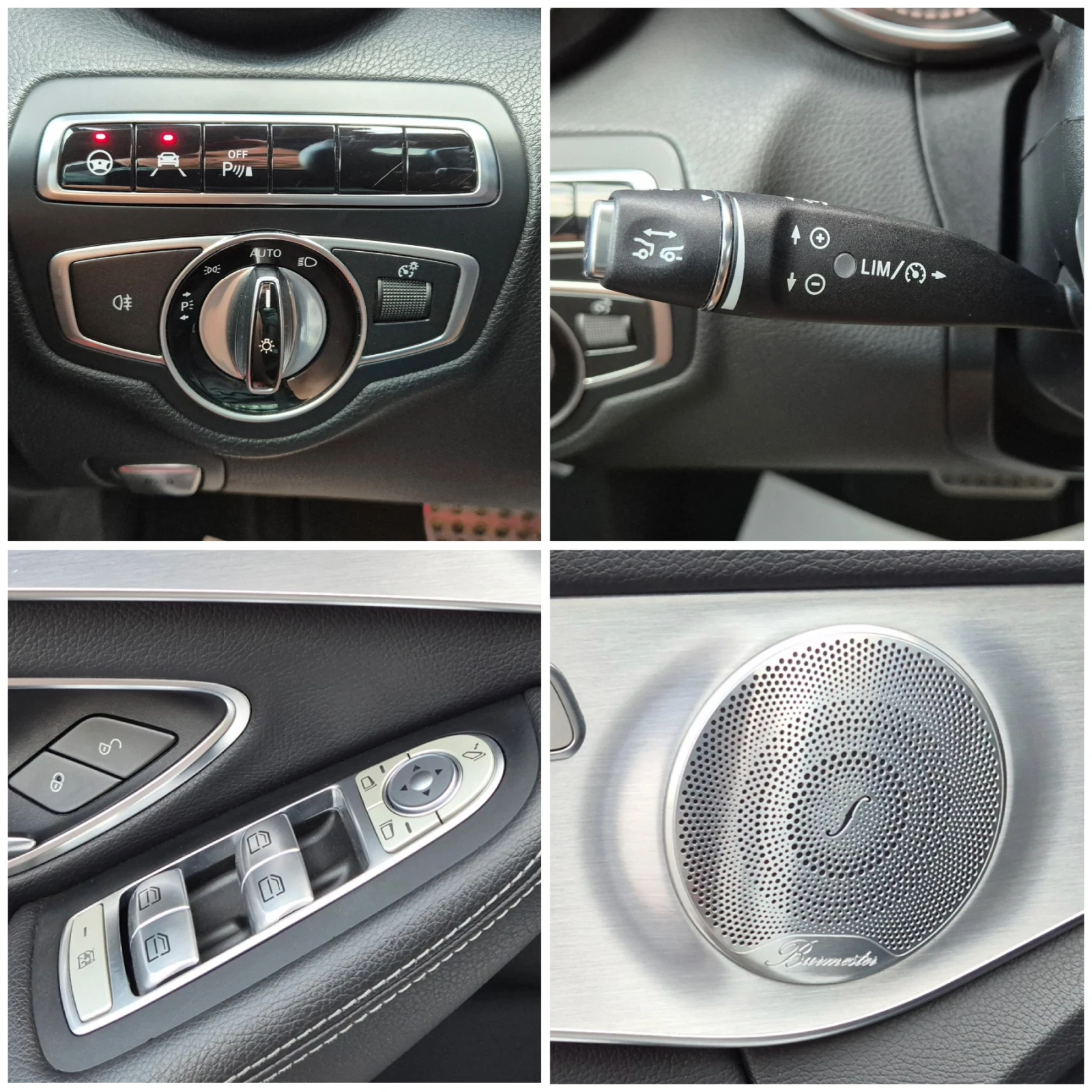 Mercedes-Benz C 220 AMG-line Pano Burmester, снимка 16 - Автомобили и джипове - 55853512