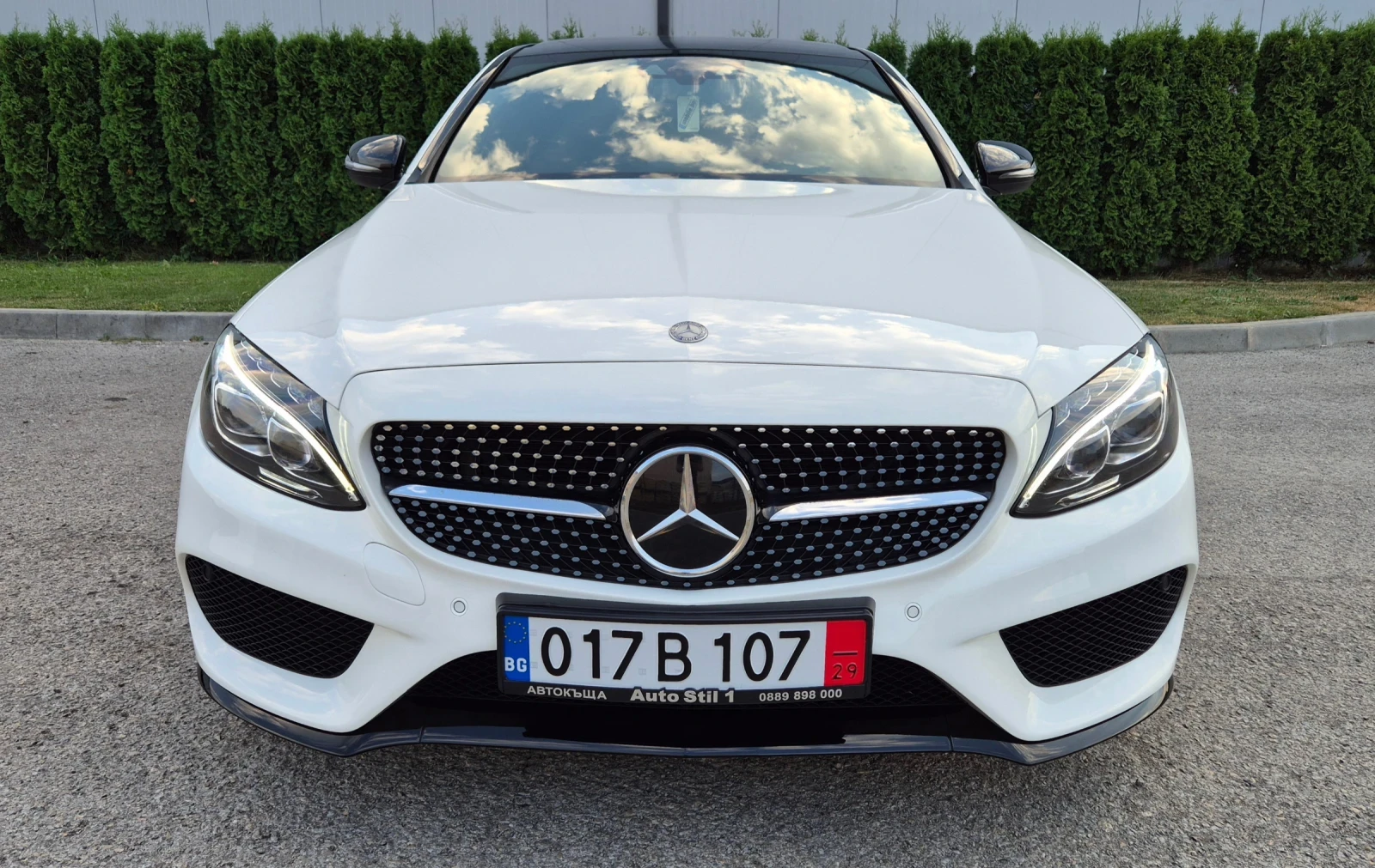 Mercedes-Benz C 220 AMG-line Pano Burmester, снимка 2 - Автомобили и джипове - 55853512