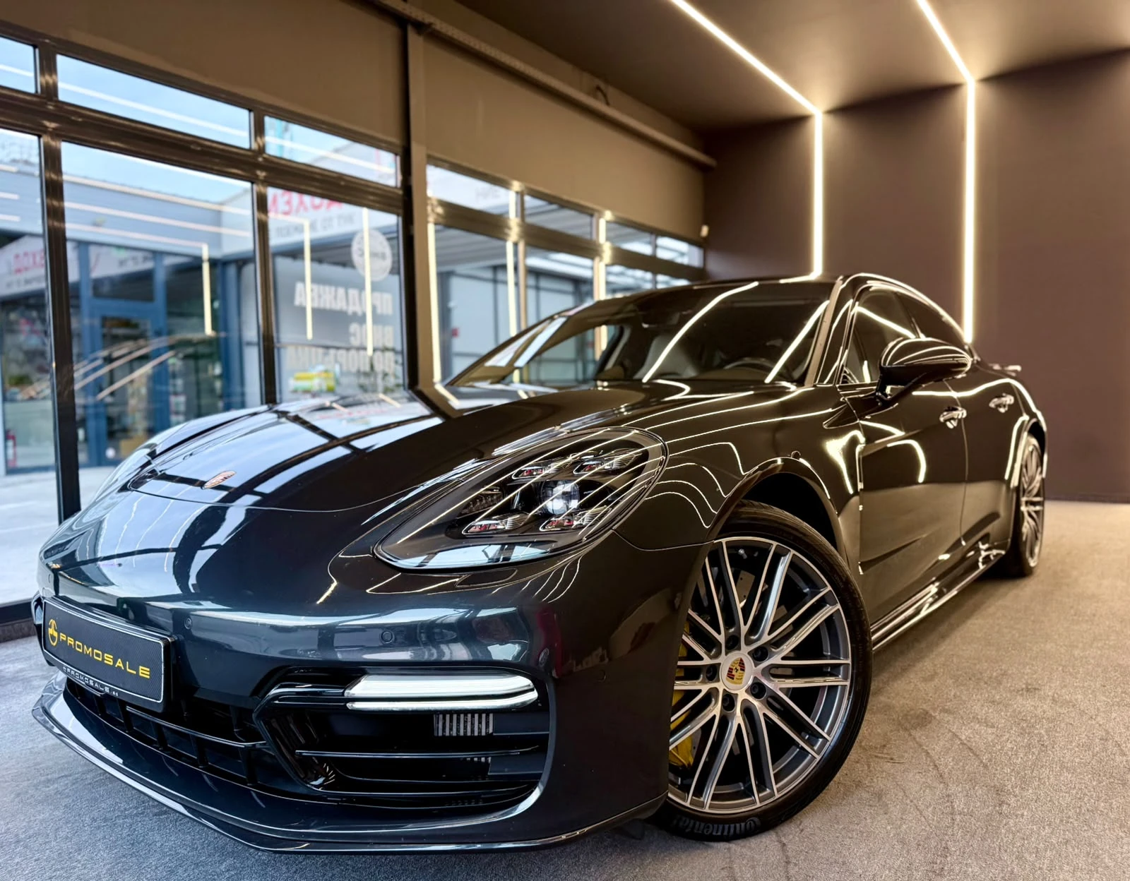 Porsche Panamera Turbo* Bose* 360* Full* Обдух* ЛИЗИНГ , снимка 3 - Автомобили и джипове - 56065833