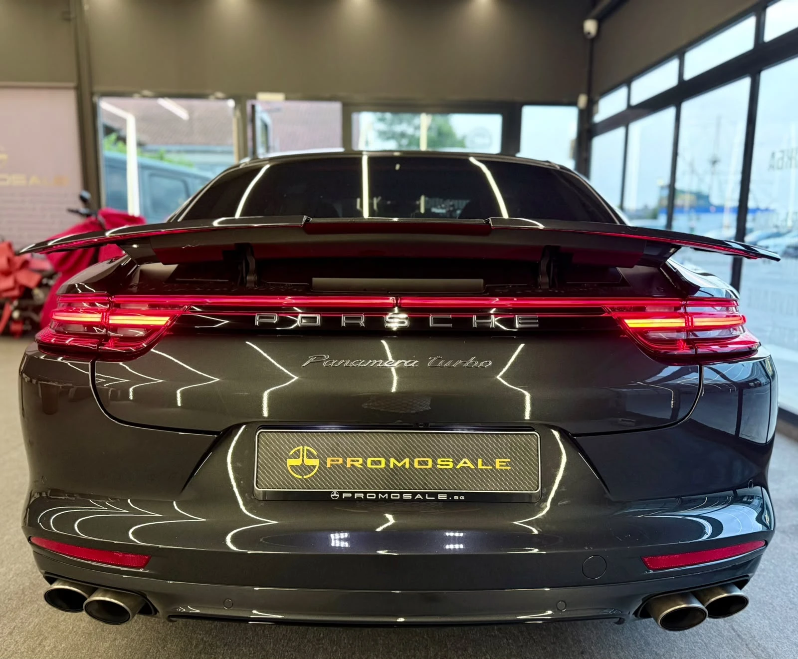Porsche Panamera Turbo* Bose* 360* Full* Обдух* ЛИЗИНГ , снимка 5 - Автомобили и джипове - 56065833