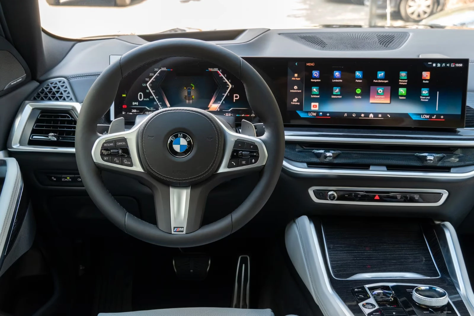 BMW X6 40d/352HP/M-SPORT/SOFT/360/PANO/H&K/HUD/420z, снимка 8 - Автомобили и джипове - 54595685