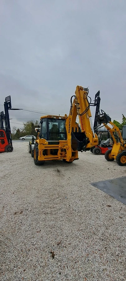 Багер Друга марка Нов комбиниран багер Shantui SBH388 - изображение 10
