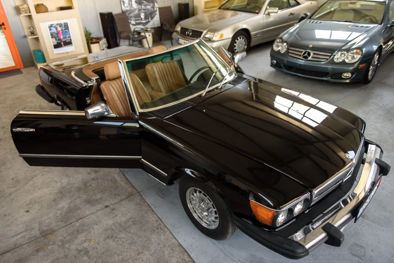 Mercedes-Benz SL 380, снимка 7 - Автомобили и джипове - 52736881