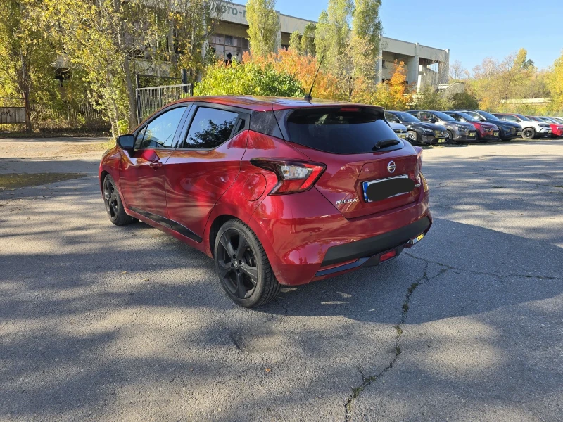 Nissan Micra БЕНЗИН/АВТОМАТИК/КОЖА/ОТ БГ/, снимка 4 - Автомобили и джипове - 52241336