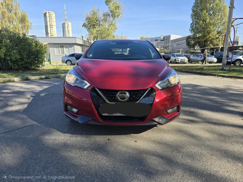 Nissan Micra БЕНЗИН/АВТОМАТИК/КОЖА/ОТ БГ/, снимка 2 - Автомобили и джипове - 52241336