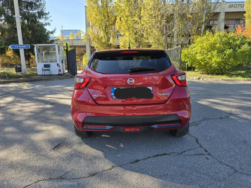 Nissan Micra БЕНЗИН/АВТОМАТИК/КОЖА/ОТ БГ/, снимка 5 - Автомобили и джипове - 52241336