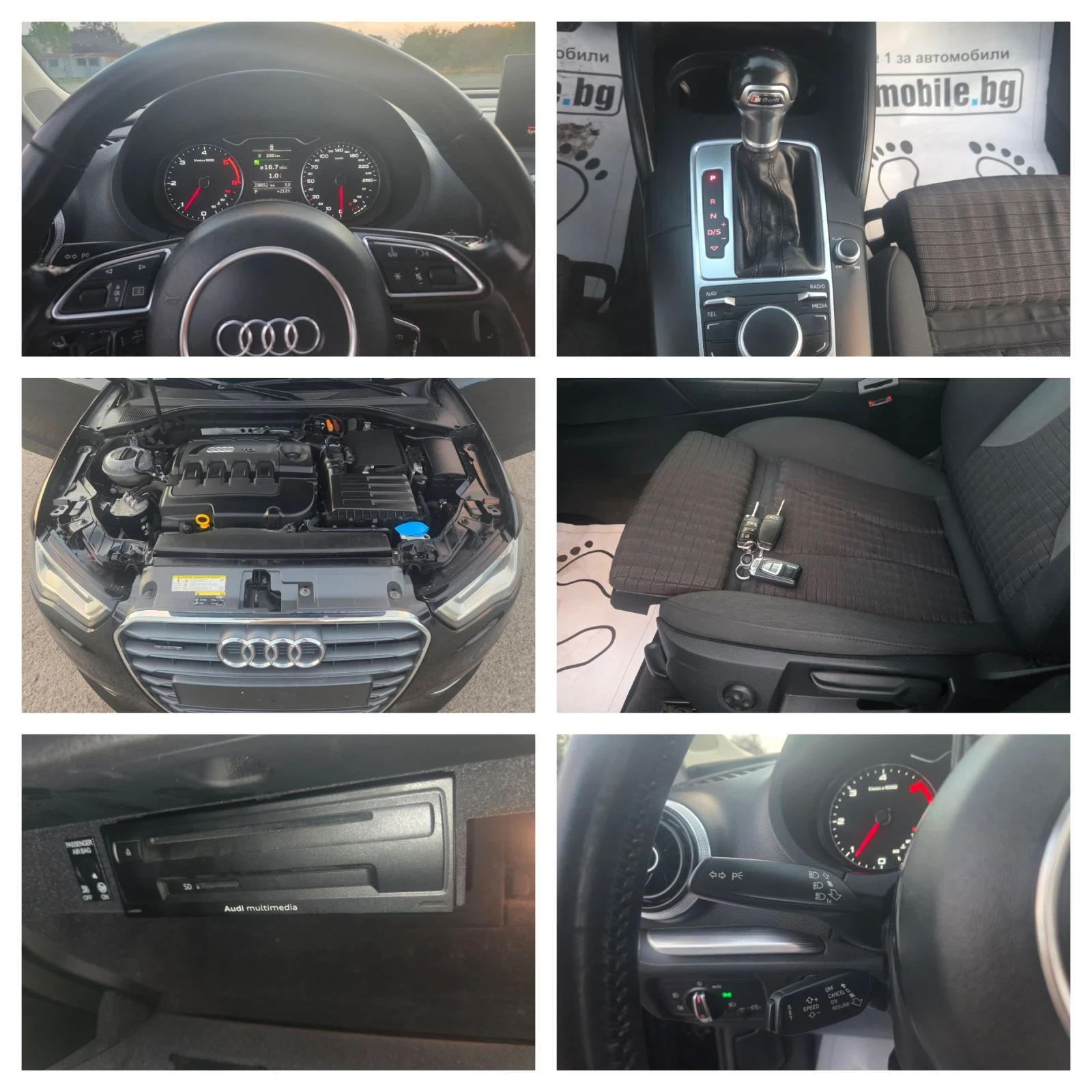 Audi A3 2.0tdi 184ps navi Quattro TOP! | Mobile.bg   16