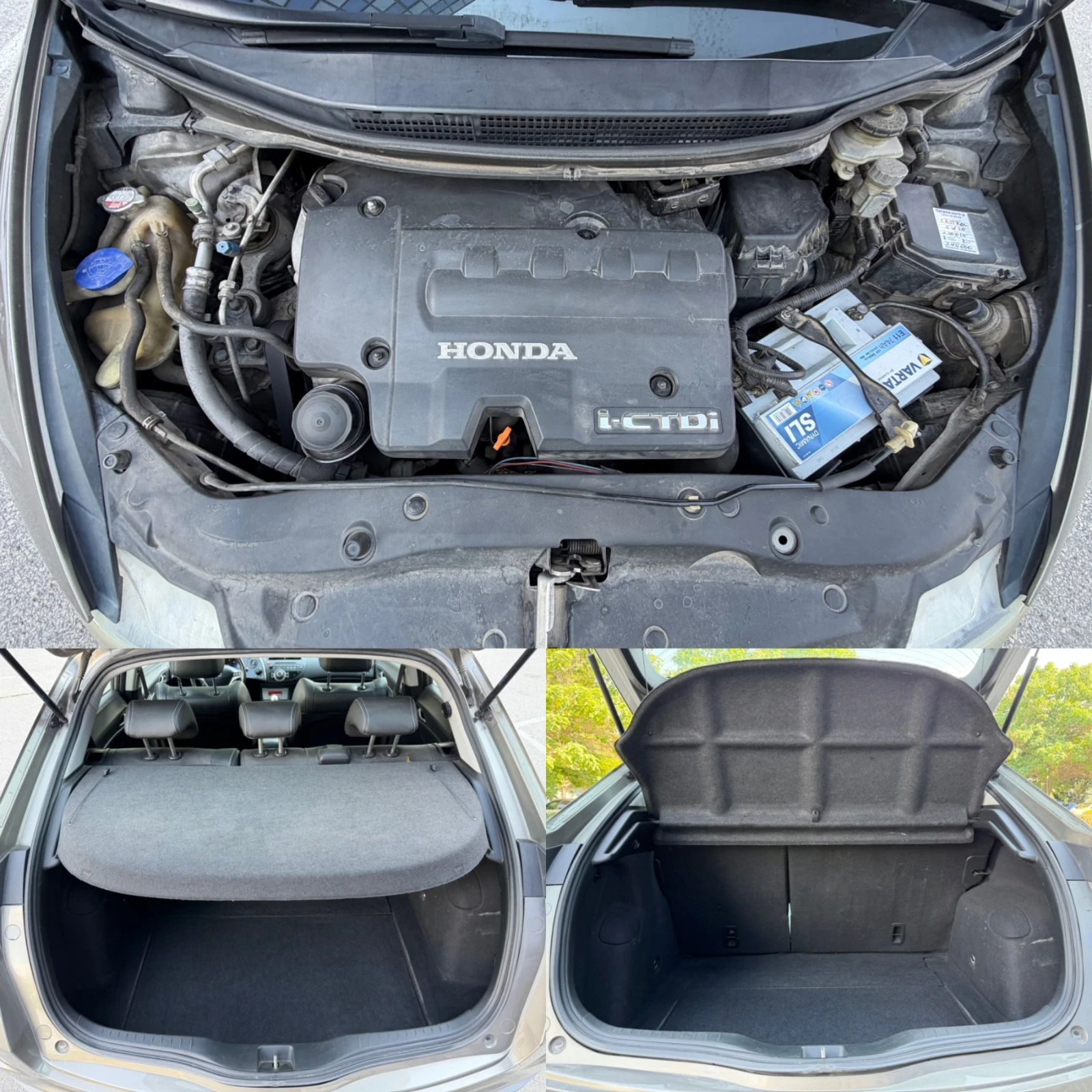 Honda Civic | Type S | Нави | Кожа | Панорама, снимка 10 - Автомобили и джипове - 55119173
