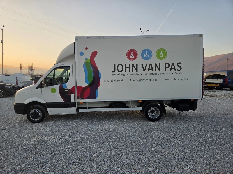 VW Crafter 2.0 TDI, Падащ борд, Климатик, До 3.5 тона, снимка 2 - Бусове и автобуси - 52805892