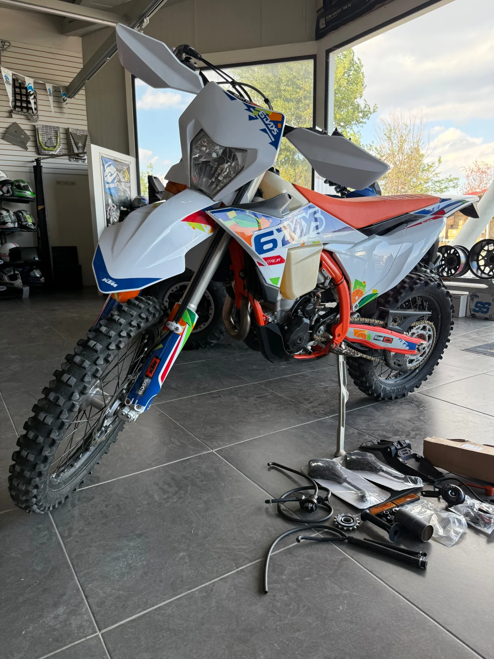 Ktm EXC  350 Six Days - тел.0883321421, снимка 7 - Мотоциклети и мототехника - 55630511
