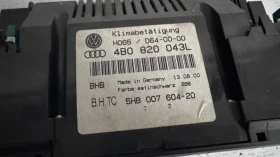 Климатичен блок / панел / табло зa Audi A6 - 4B0820043L, снимка 2