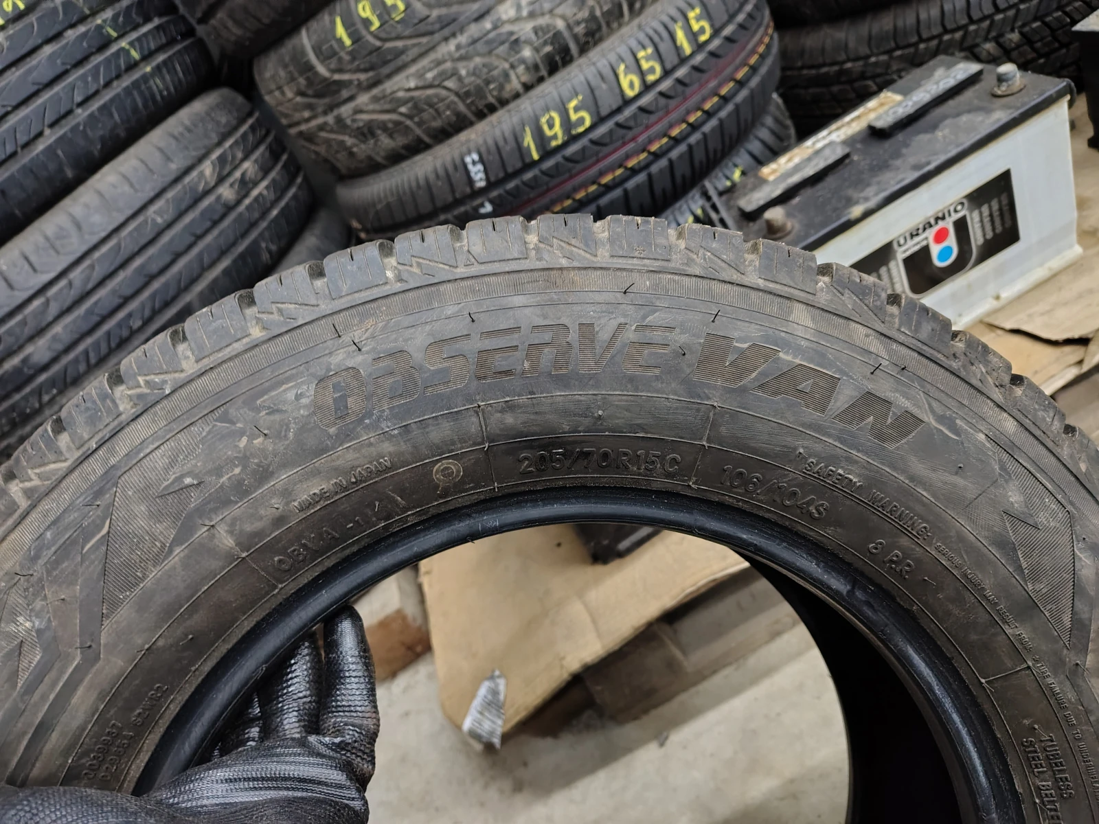 Гуми Зимни 205/70R15, снимка 6 - Гуми и джанти - 54103369