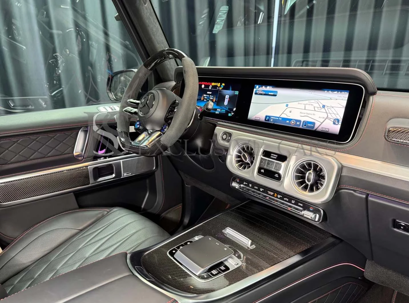 Mercedes-Benz G 63 AMG  FACELIFT* AMG ACTIVE RIDE CONTROL* 3xTV* CARBON*  | Mobile.bg   16