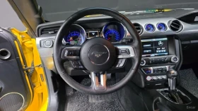 Ford Mustang 2.3 Eco Boost* ПОДГРЕВ* ОБДУХВАНЕ* NAVI* КОЖА, снимка 13