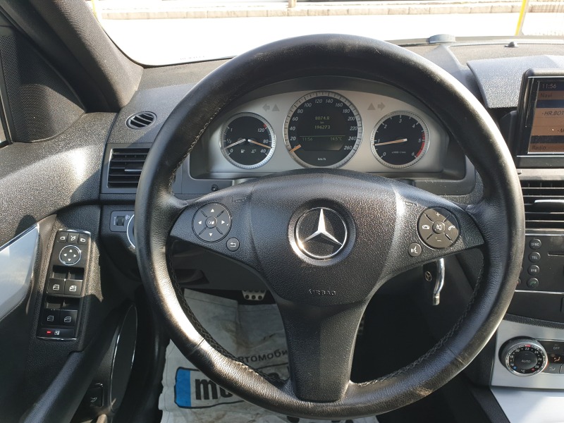 Mercedes-Benz C 200 CDI AMG NAVI кожа, снимка 7 - Автомобили и джипове - 44327180