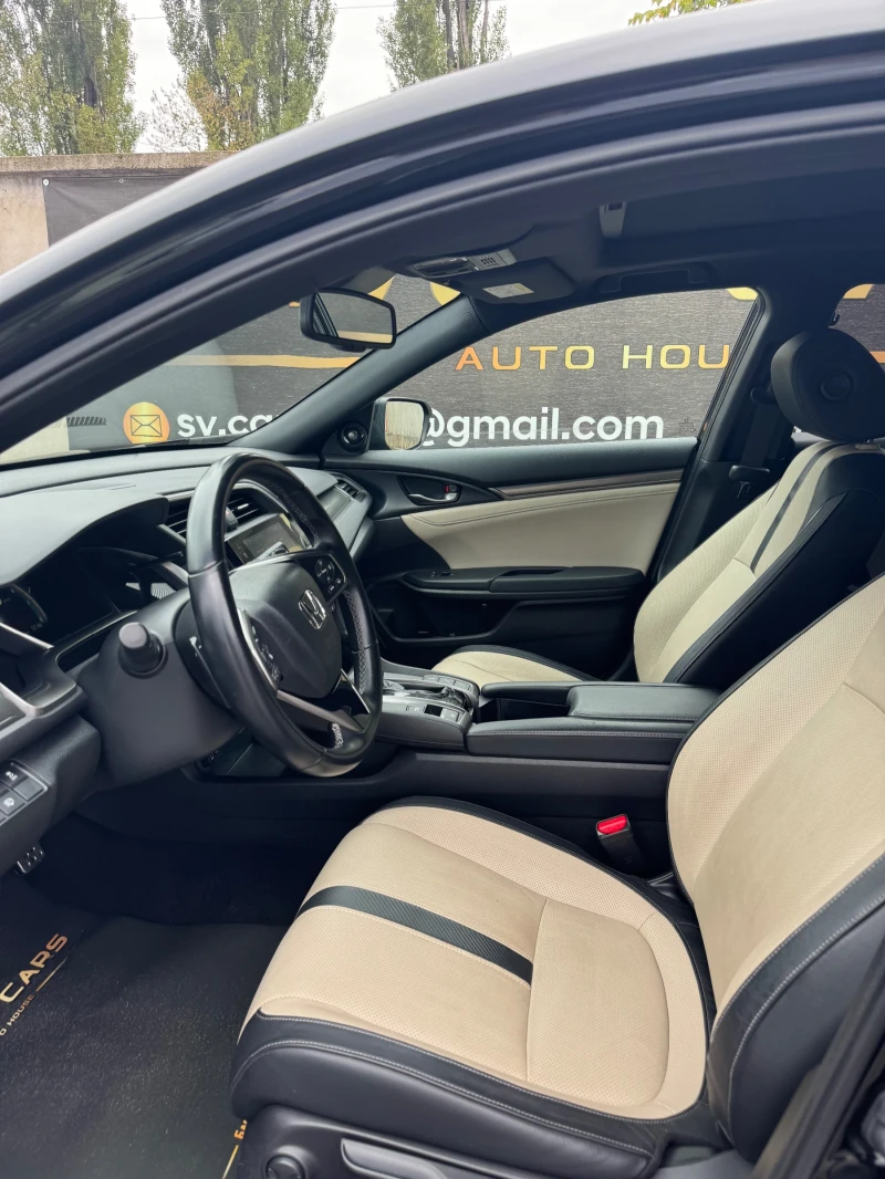 Honda Civic Type-R пакет/Автомат/Зад.камера/подгрев/ШВЕЙЦАРИЯ!, снимка 9 - Автомобили и джипове - 51751253