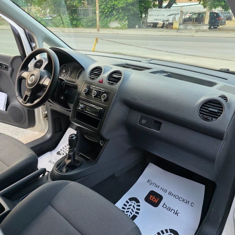 VW Caddy 1.6TDI, снимка 12 - Автомобили и джипове - 52553204