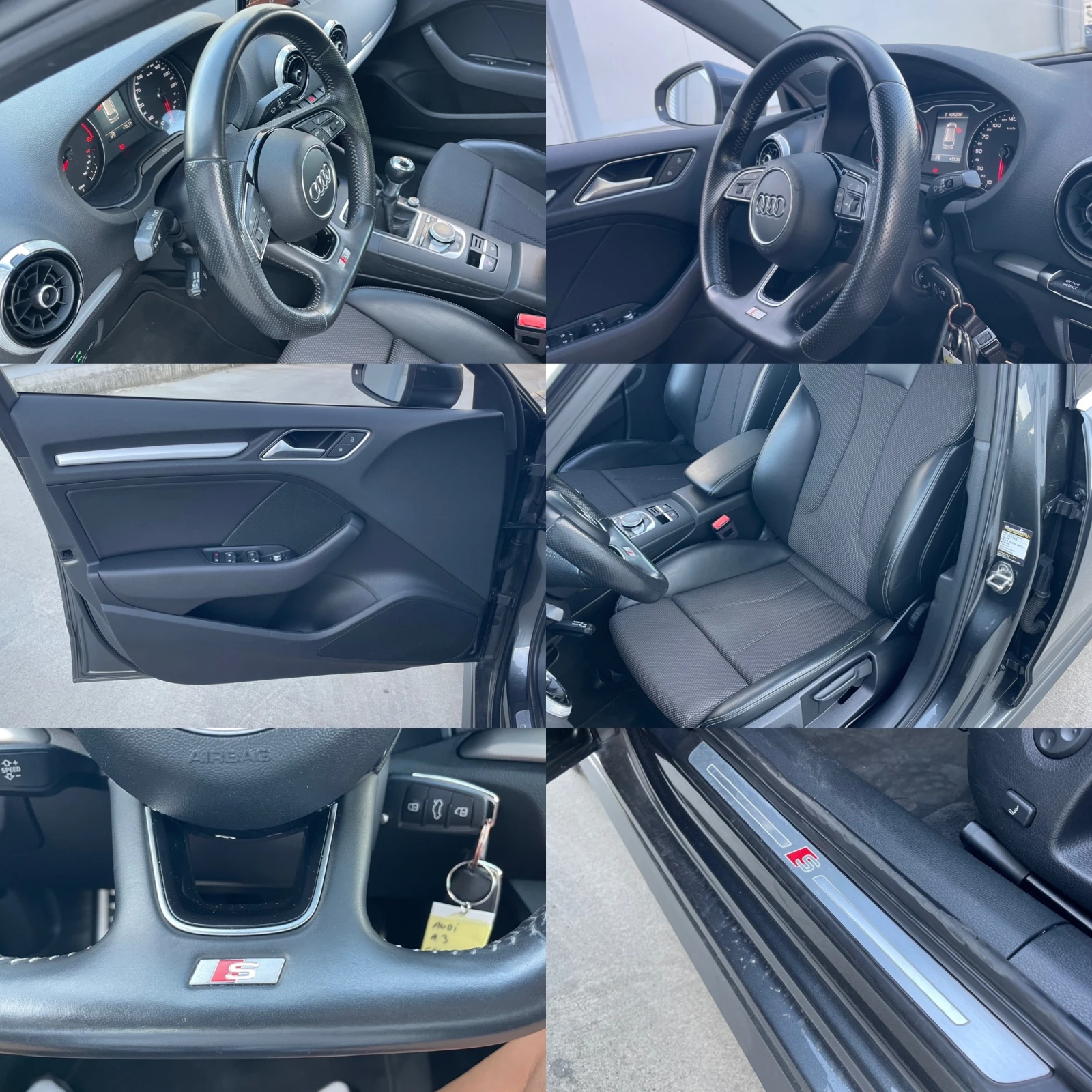 Audi A3 2.0TDI/4x4/FACELIFT/S LINE/NAVI/КОЖА/LED/МАСАЖ/ - изображение 6