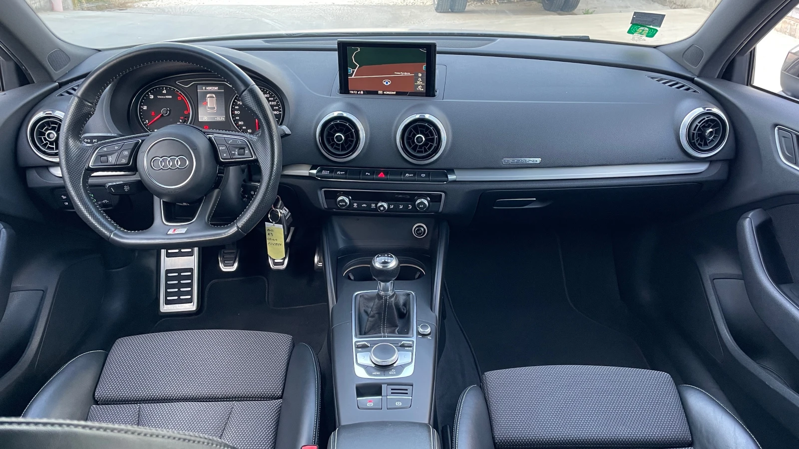 Audi A3 2.0TDI/4x4/FACELIFT/S LINE/NAVI/КОЖА/LED/МАСАЖ/ - изображение 8