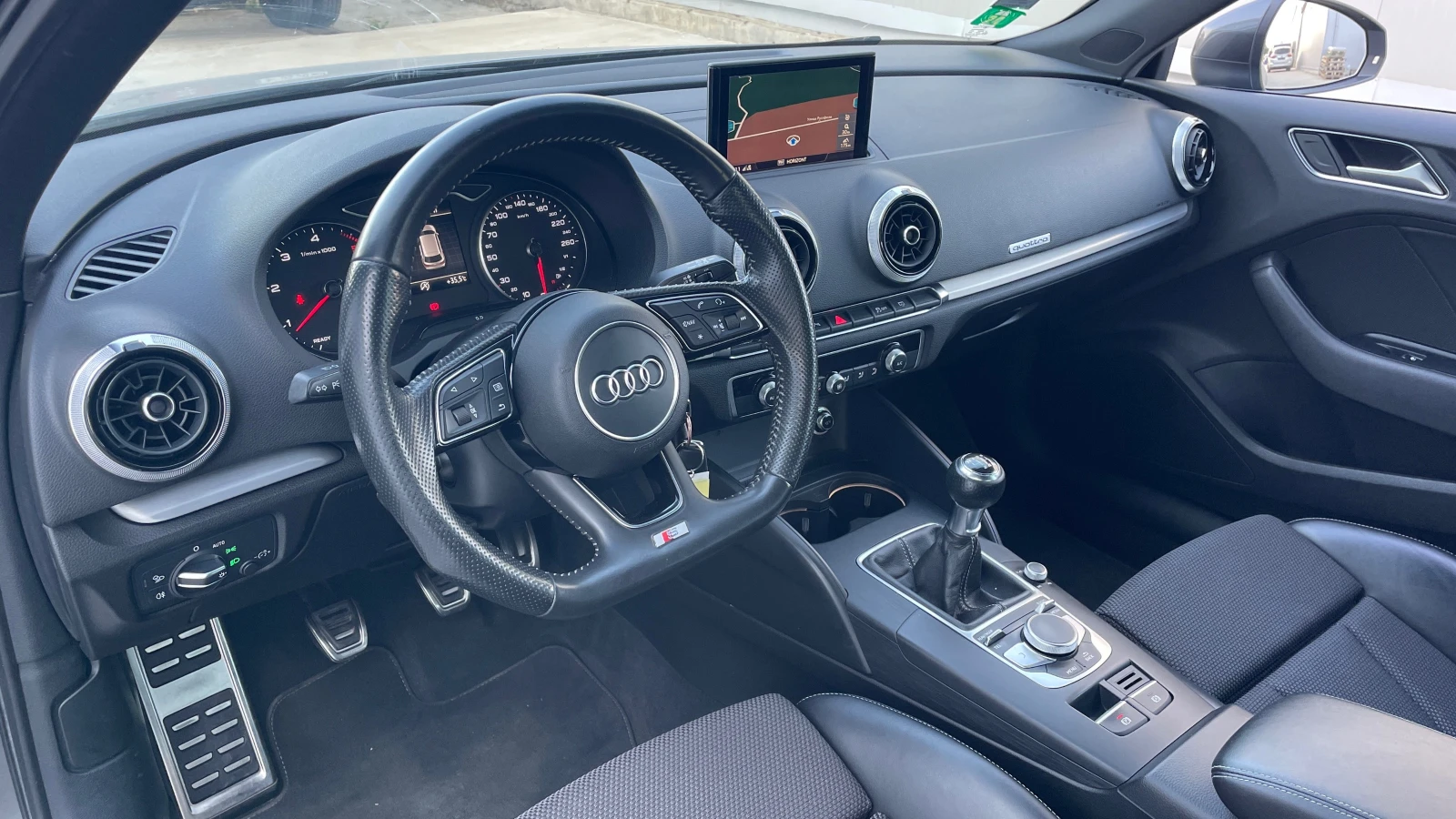 Audi A3 2.0TDI/4x4/FACELIFT/S LINE/NAVI/КОЖА/LED/МАСАЖ/ - изображение 5