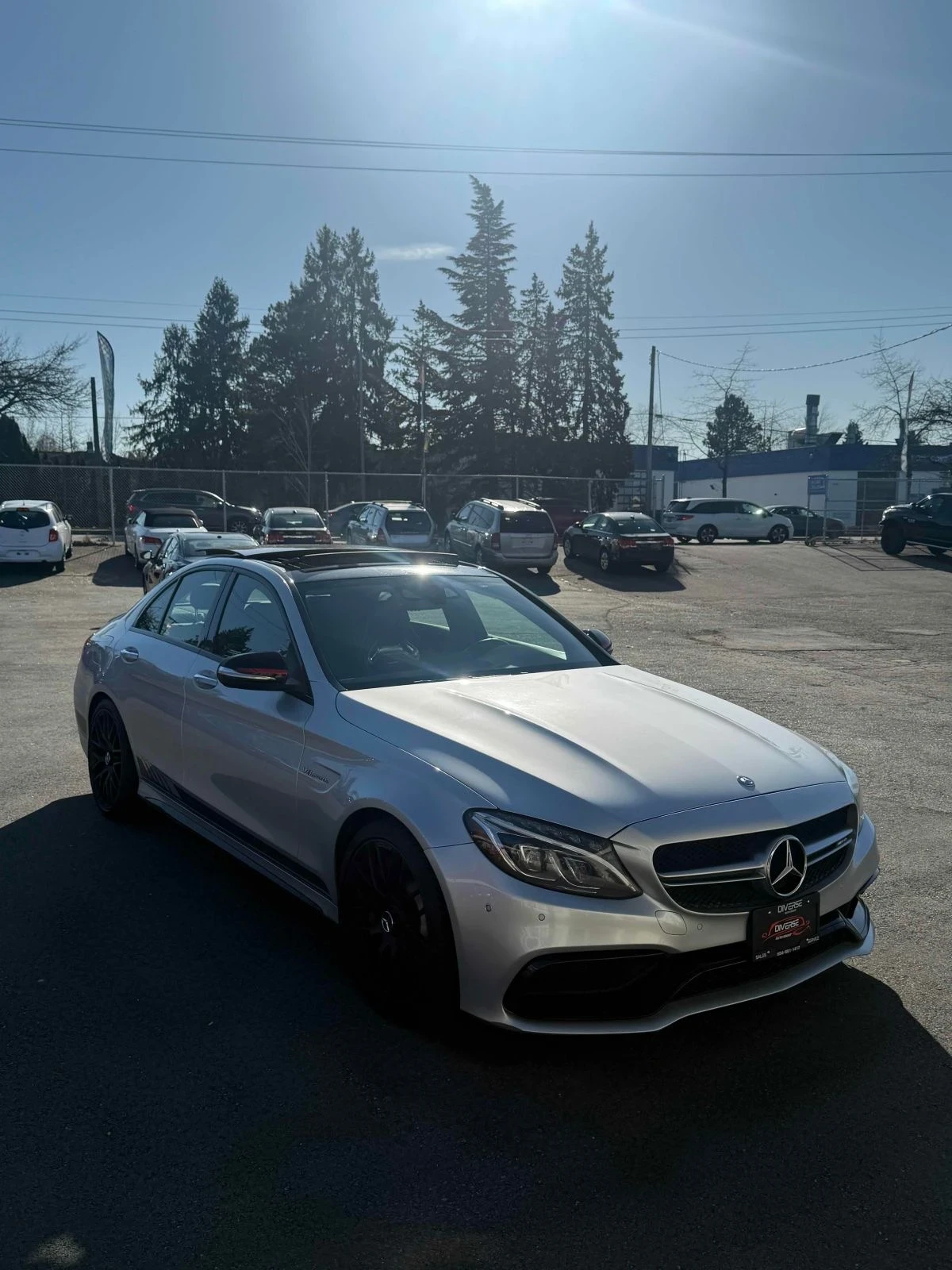 Mercedes-Benz C 63 AMG 63S* Burmester* Keyless* Ambient* Пано* Подгрев, снимка 3 - Автомобили и джипове - 53826479