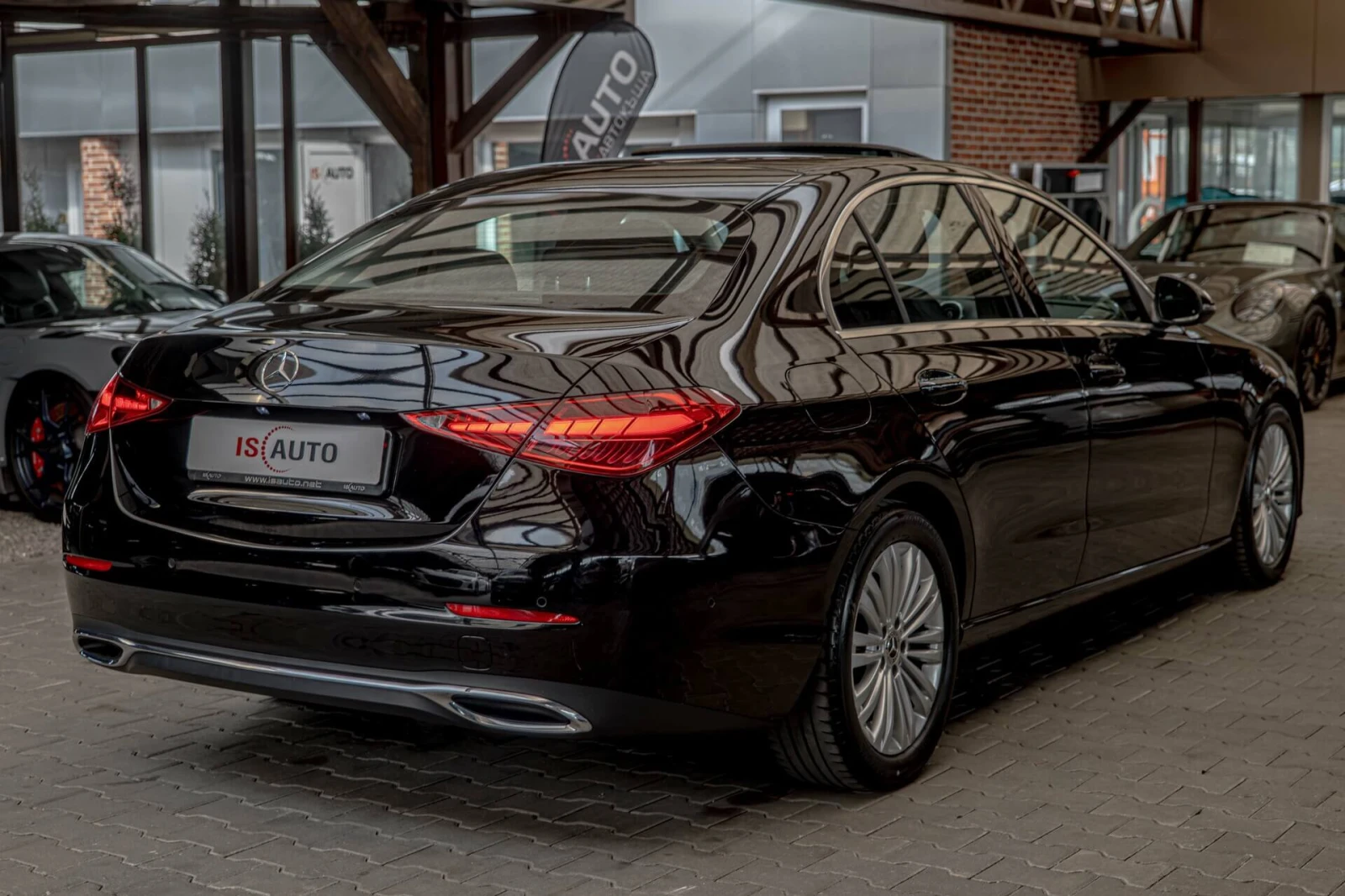 Mercedes-Benz C 200 d/Подгрев/Шибедах/Ambient/MBUX, снимка 6 - Автомобили и джипове - 53998586