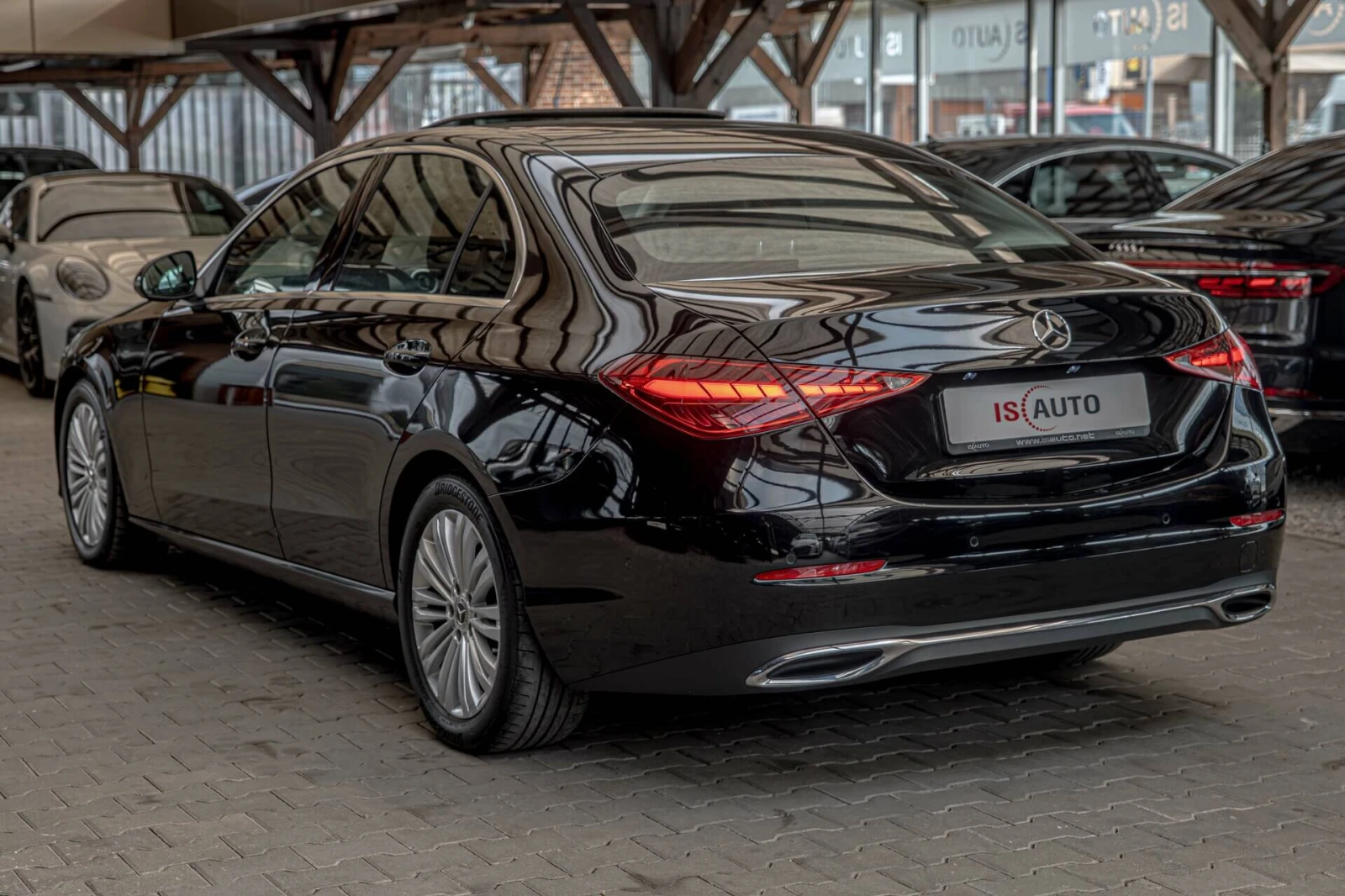 Mercedes-Benz C 200 d/Подгрев/Шибедах/Ambient/MBUX, снимка 5 - Автомобили и джипове - 53998586