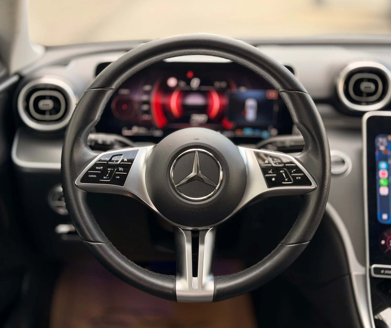 Mercedes-Benz C 220 - Avantgarde - Mild hybrid - Digital - Ambient -, снимка 9 - Автомобили и джипове - 54128918