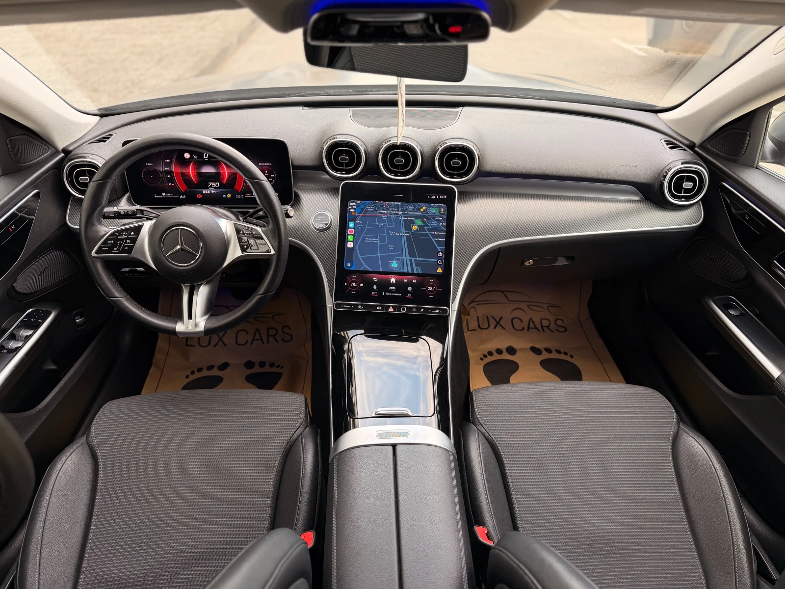 Mercedes-Benz C 220 - Avantgarde - Mild hybrid - Digital - Ambient -, снимка 8 - Автомобили и джипове - 54128918