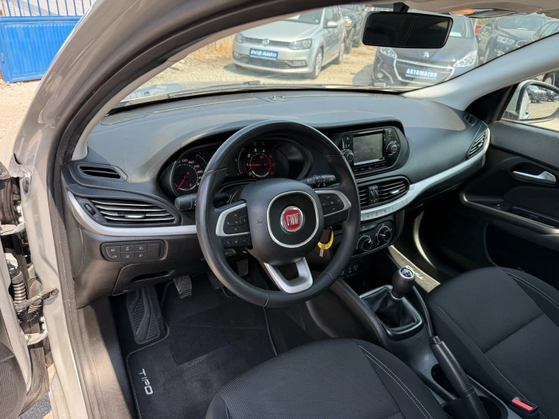 Fiat Tipo 1.3M-JET-95k.c.-парктроник-мултимедия, снимка 9 - Автомобили и джипове - 51300670