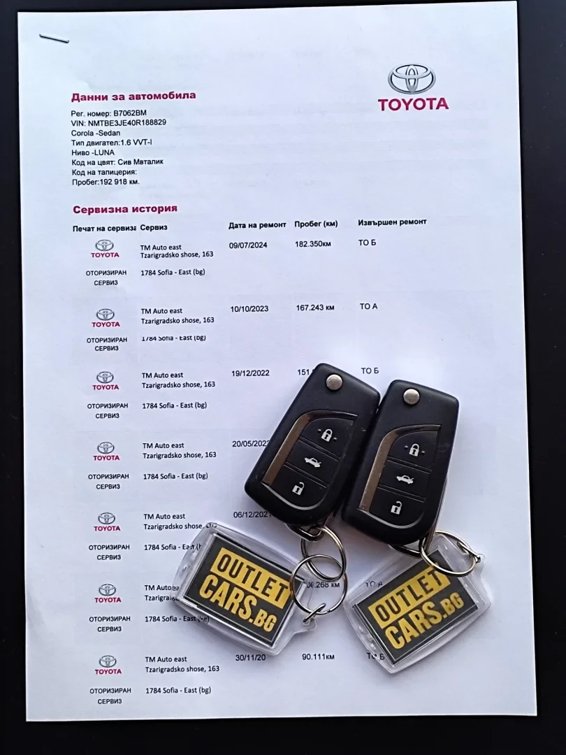 Toyota Corolla 1.6 132hp Luna | Mobile.bg   15