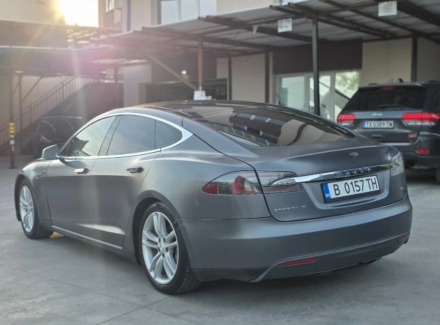 Tesla Model S S85  Налична, снимка 4 - Автомобили и джипове - 56429348