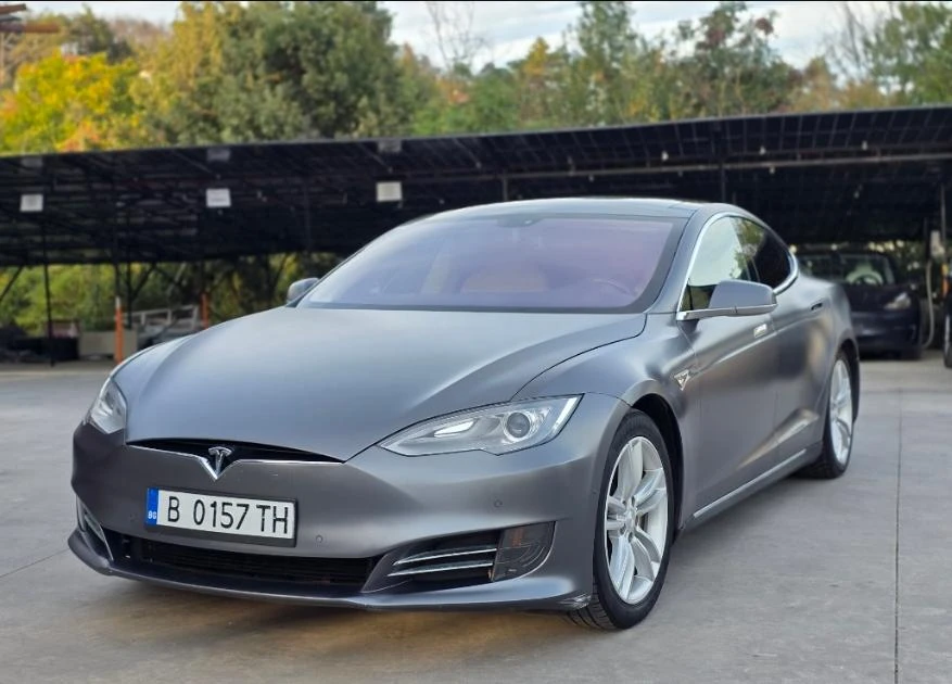 Tesla Model S S85  Налична, снимка 12 - Автомобили и джипове - 56429348